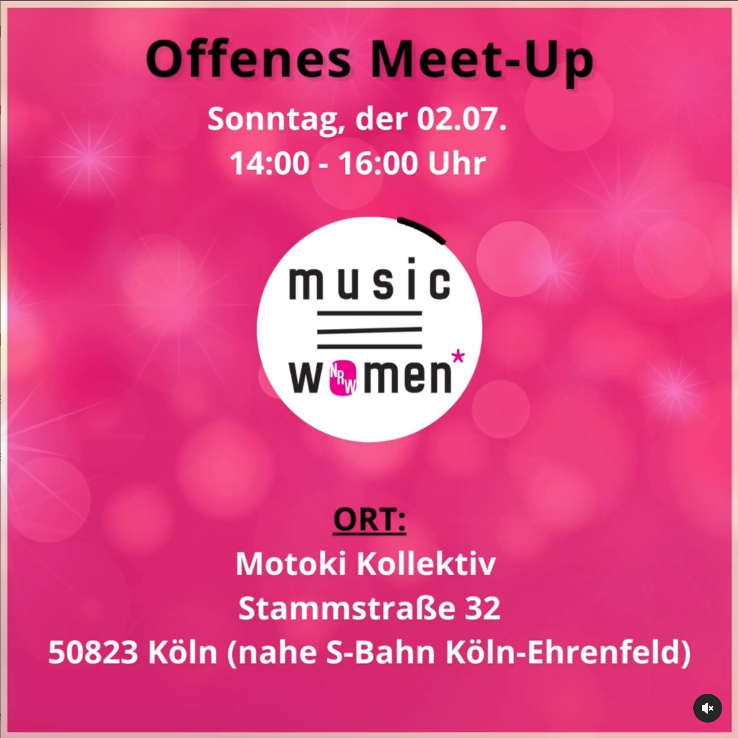 Meet-Up | musicNRWwomen* | 02.07.2023 | Köln