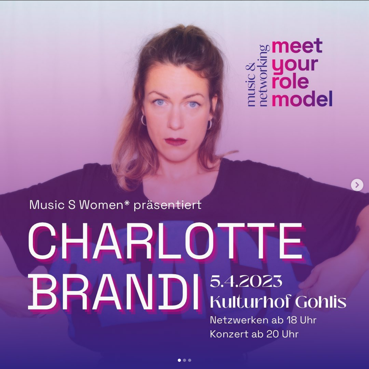 meet your role model #01: Charlotte Brandi | musicswomen* | 05.04.2023 | Lepizig