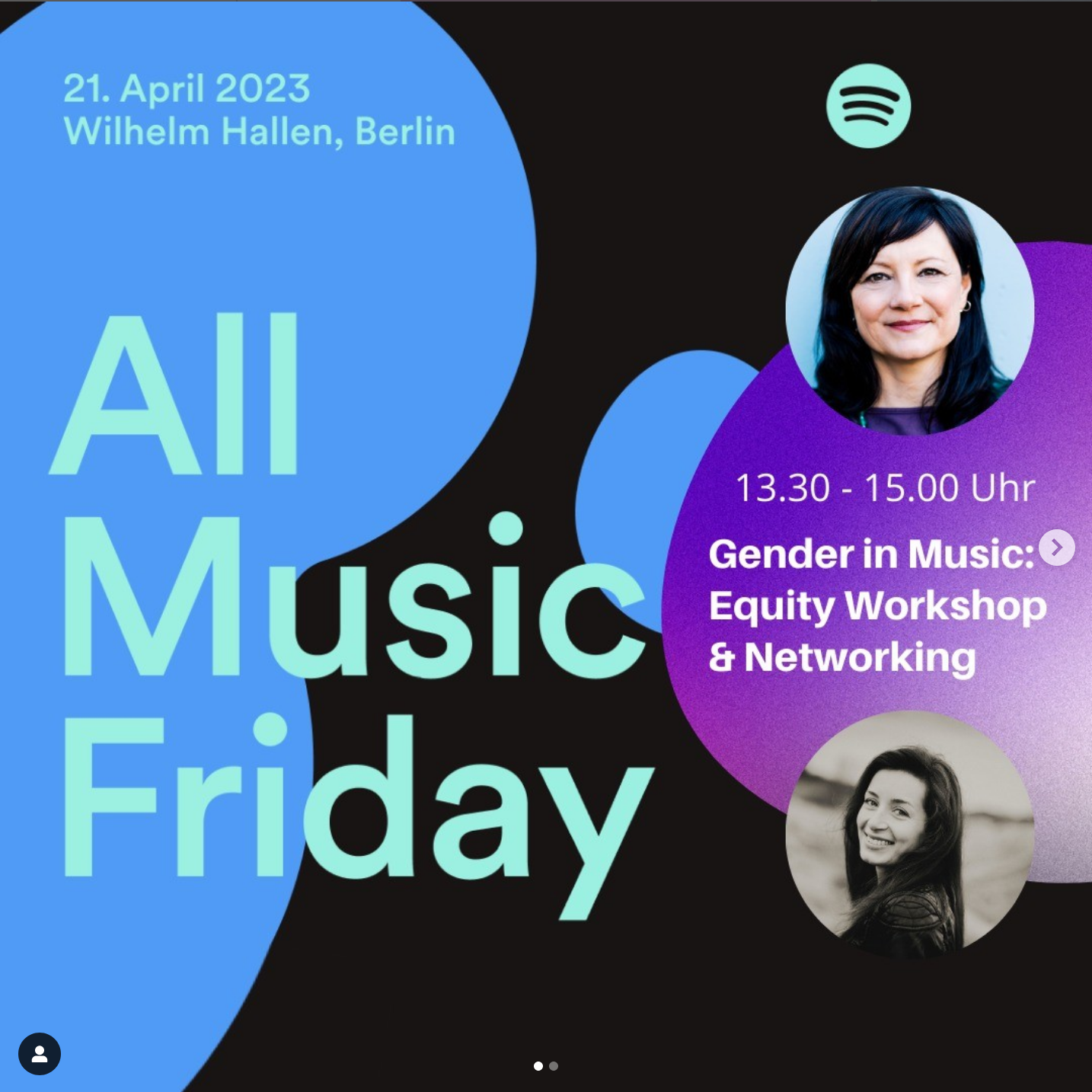 All Music Friday | Gender in Music: Equity Workshop & Networking | 21.04.2023 | Berlin