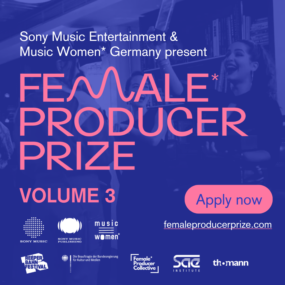 Produzentinnen* gesucht: Female* Producer Prize geht in die dritte Runde