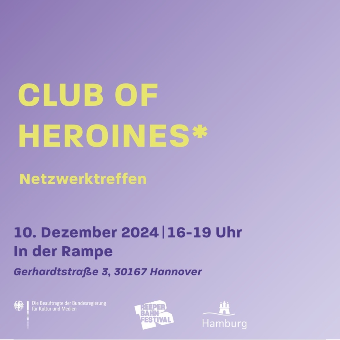Club of Hero*ines von MusicNDSWomen*