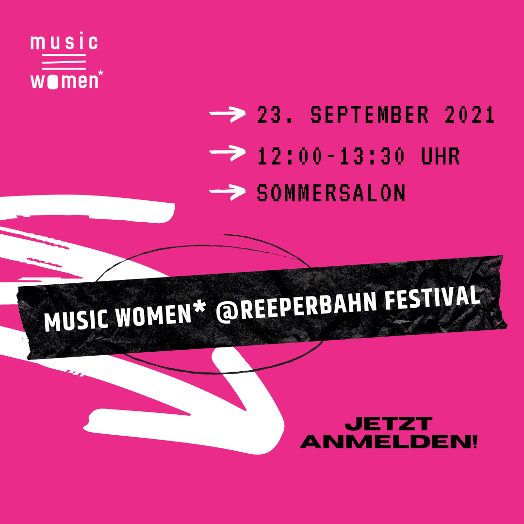 Music Women* Germany goes Reeperbahn Festival 2021 🚀